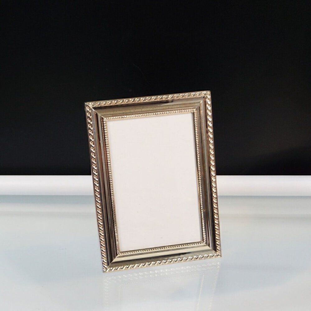 Ornate Silver Color Picture Frame